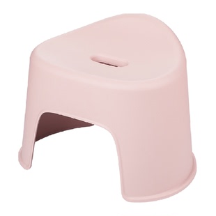 茶花塑料加厚防滑板凳浴室矮凳子家用舒服久坐儿童凳换鞋小型