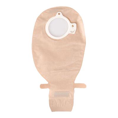 康乐保10386两件式造口袋半透明