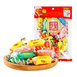 圣福记高粱饴软糖官方喜糖牛皮怡糖拉丝山东特产水果糖果散装零食