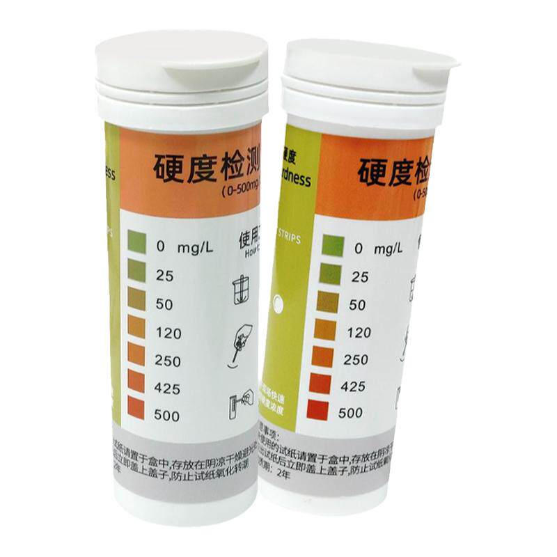 水质硬度检测试纸软水自来水医院污水锅炉水钙镁离子快速测试纸