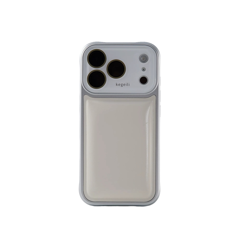 气垫皮纹软包适用苹果手机壳新款iPhone17promax全包镜头膜18Pro四角防摔16ProMax简约复古15pro大视窗保护壳