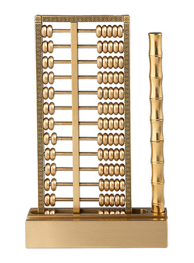 铜之美 算盘摆件铜工艺品创意抓周礼物企业公司年会高档节日礼品