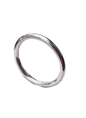 酸橘很甜 999纯银素圈圆丝戒指原创设计简约配饰1.8mm圆丝银戒指