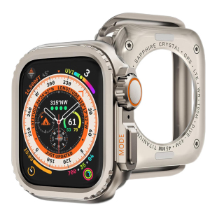 适用AppleWatch11保护壳秒变Ultra3表壳AppleWatchS11金属iWatchS苹果手表S11S10套iWatchUltra2壳膜一体防水