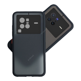适用vivox80手机壳vovox80Pro透明磨砂5G硅胶防摔全包保护套vovix男por女vivix外壳viv0新品805g潮x8o步步高P