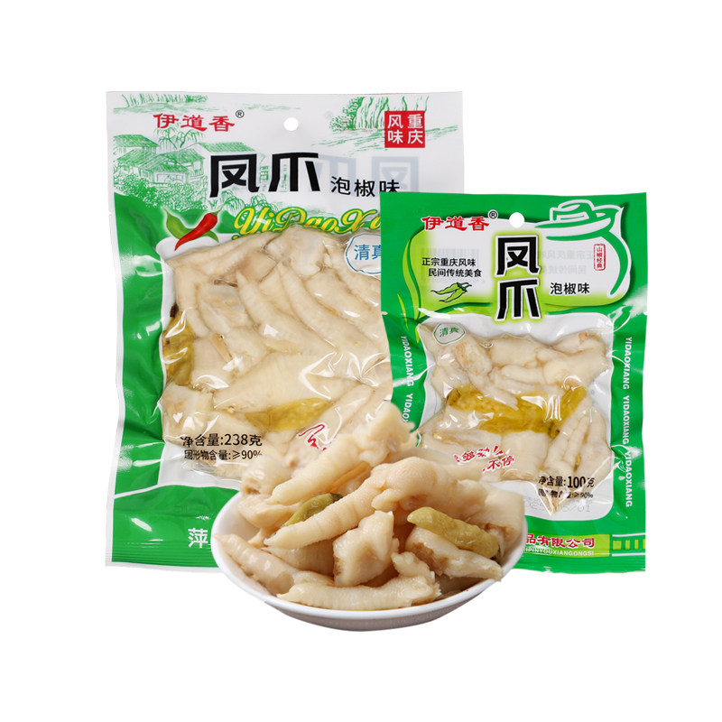 伊道香泡椒凤爪袋装山椒味