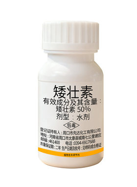矮壮素花卉矮壮剂控旺长壮矮素