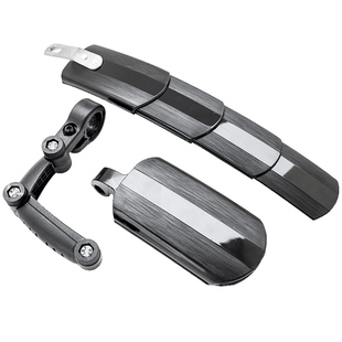 EROADE山地车伸缩挡泥板前后轮折叠雨板自行车公路车通用配件大全