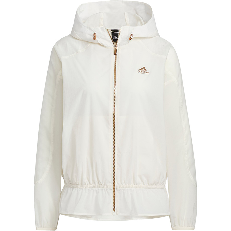 Adidas/阿迪达斯正品夏新款连帽轻薄女子运动夹克外套HY2825