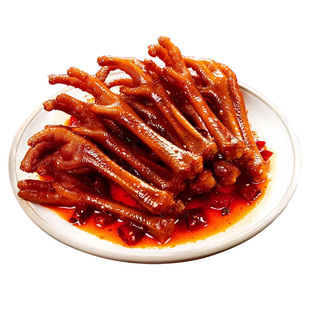油卤工艺土鸡爪麻辣香辣追剧热卖小零食老鸡爪耐嚼解馋宿舍办公室