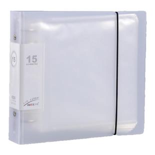 正方形10*10文件夹四宫格收藏宝宝识字单词卡毛毛虫收纳册学习汉字生字卡片收集册闪卡资料册油点读定制