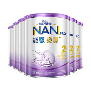 雀巢能恩启护水解奶粉2段800g*6罐