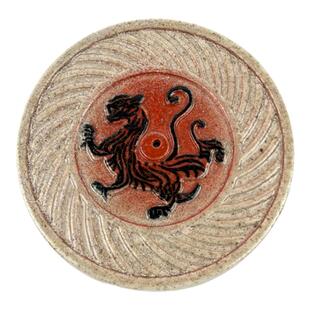 Burning River陶瓷香插原创手绘香盘香托家用线香器皿设计师杯托