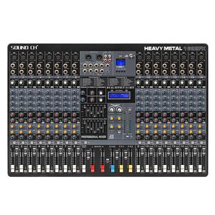 调音台6路8路12路16路双效果数字混响器编组输出双7段均衡带USB