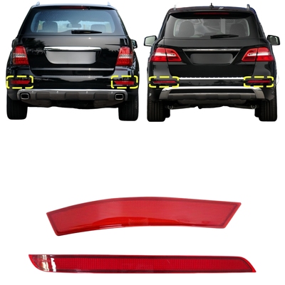 适用06-15款ML级后杠反光灯