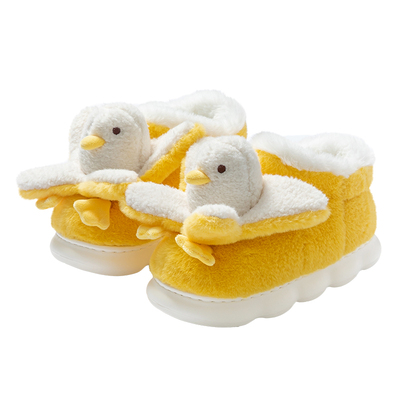 鲨际可爱棉拖鞋保暖家居高帮棉鞋