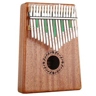 GECKO壁虎拇指琴卡林巴琴17音初学者21音手指琴女生乐器易学礼物