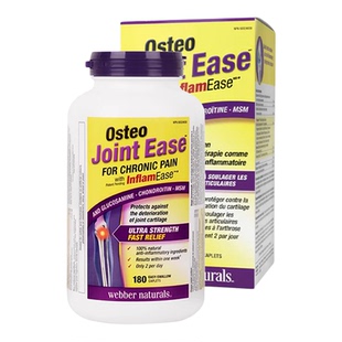 加拿大Webber Naturals韦博天然0steo复合维骨力180粒 效期28.12