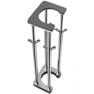 台下盆支撑架杆支架厨房水槽托架固定洗手洗菜陶瓷水盆专用不锈钢