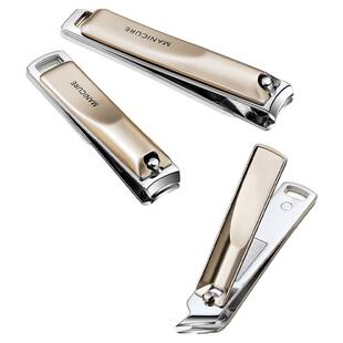 德国精工指甲刀指甲剪套装男女家用单个指甲钳斜口修指甲工具全套