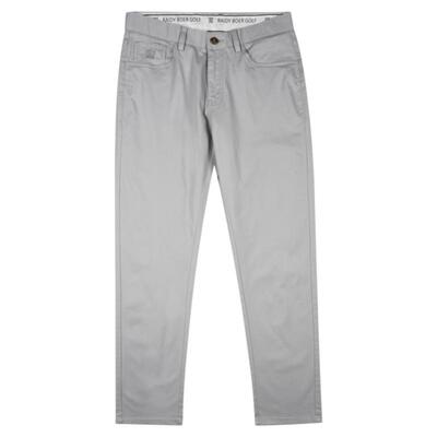 Raidy Boer/雷迪波尔男装夏新运动五袋款刺绣棉氨混纺休闲裤3302