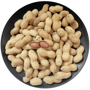 土老帽 炒花生 熟即食 带壳花生 本地小花生锅炒