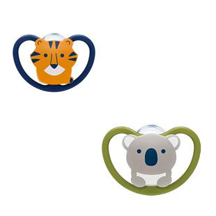 德国NUK新生婴儿安抚奶嘴母乳宝宝戒奶安睡型0-6-18-36个月防龅牙