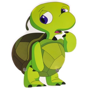 龟兔赛跑表演动物头饰幼儿园儿童舞台演出乌龟小兔子大树面具道具