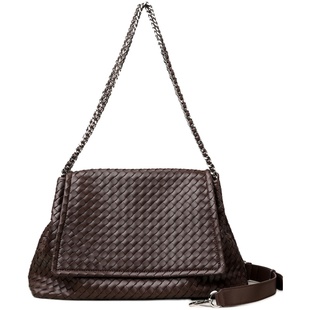 CCAMO小众设计师包包女款大容量编织包高级真皮女包休闲单肩大包