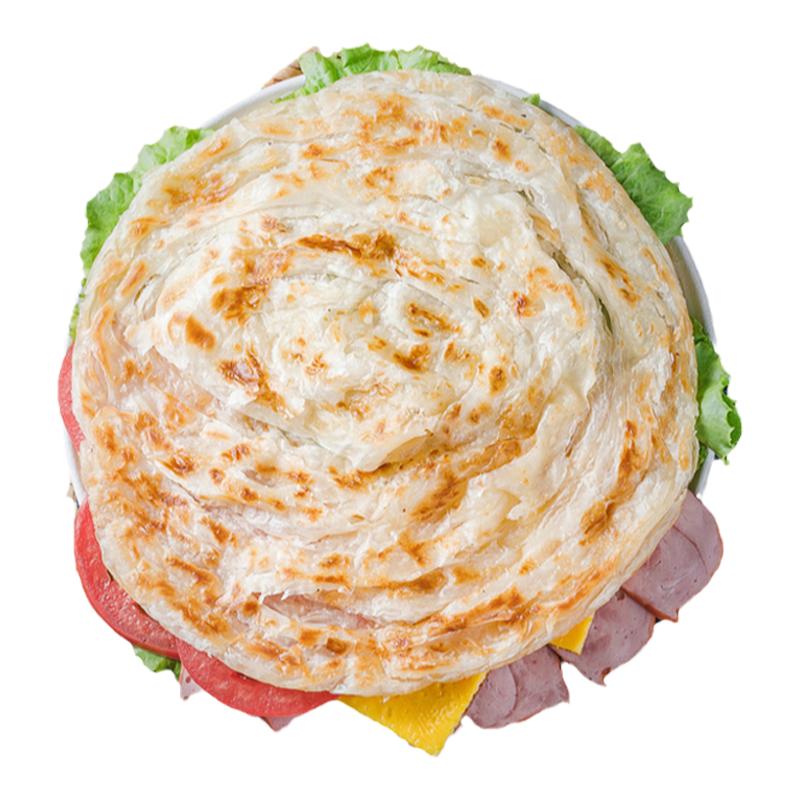 小馋童原味手抓饼/葱香煎饼速冻半成品酥脆面饼台湾小吃加热速食