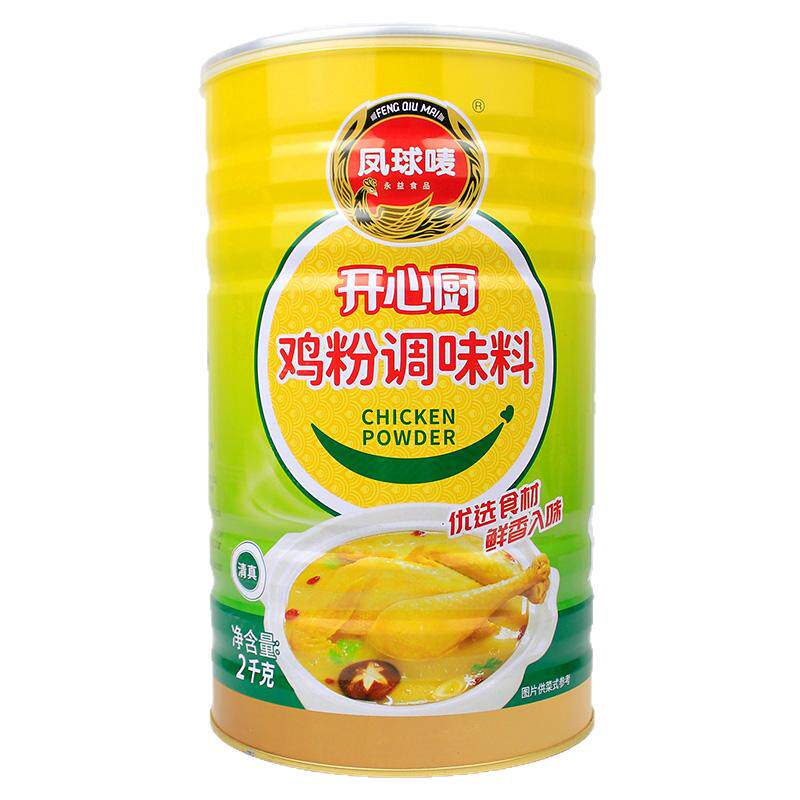整箱6罐凤球唛开心厨鸡粉2千克
