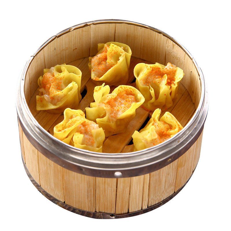 公仔虾肉烧卖广式早茶鲜虾烧麦干蒸广东儿童早餐冷冻速食港式点心