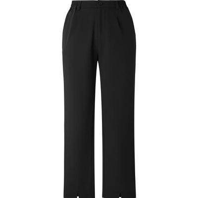 海澜之家松紧腰舒适开叉时尚西裤