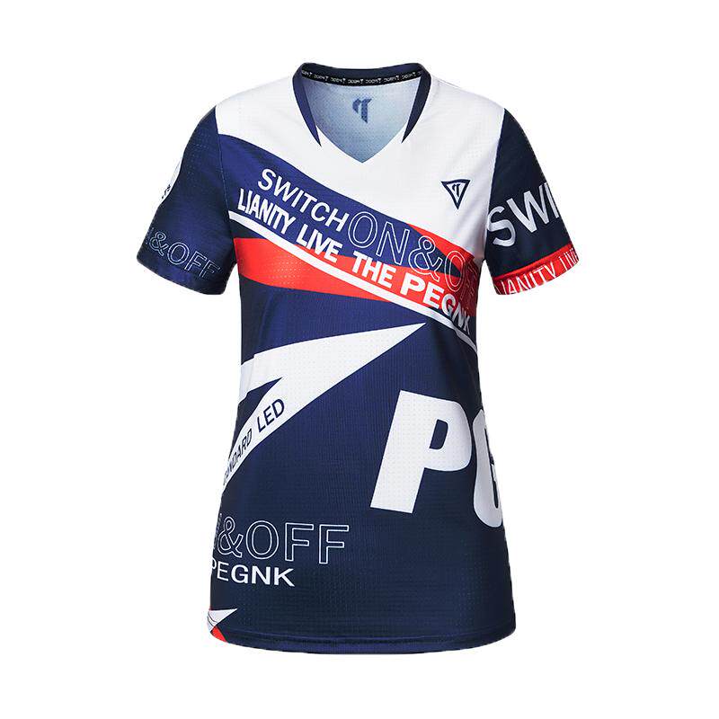 佩琪酷2026新款羽毛球服女运动套装男款上衣速干比赛队服印字定制