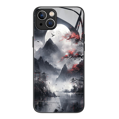 水墨画手机壳适用iqoo系列