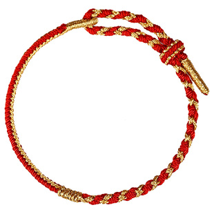 普陀山2026马年本命年太岁红绳手链手工编织百解绳护身符新年礼物