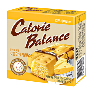 韩国进口海太奶酪味压缩饼干76g高能量早餐营养代餐饱腹棒小零食