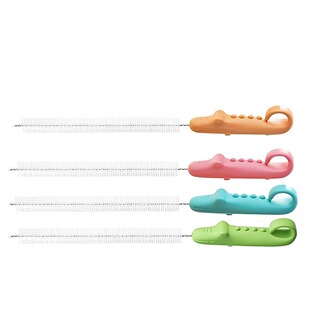 婴儿吸管刷奶嘴刷奶瓶刷宝宝用清洗刷儿童清洁刷子杯盖清洁刷HHT