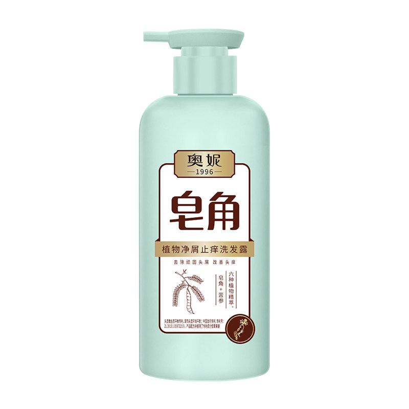 奥妮皂角去屑止痒洗发水植清爽滋润改善毛躁控油洗发露官方正品