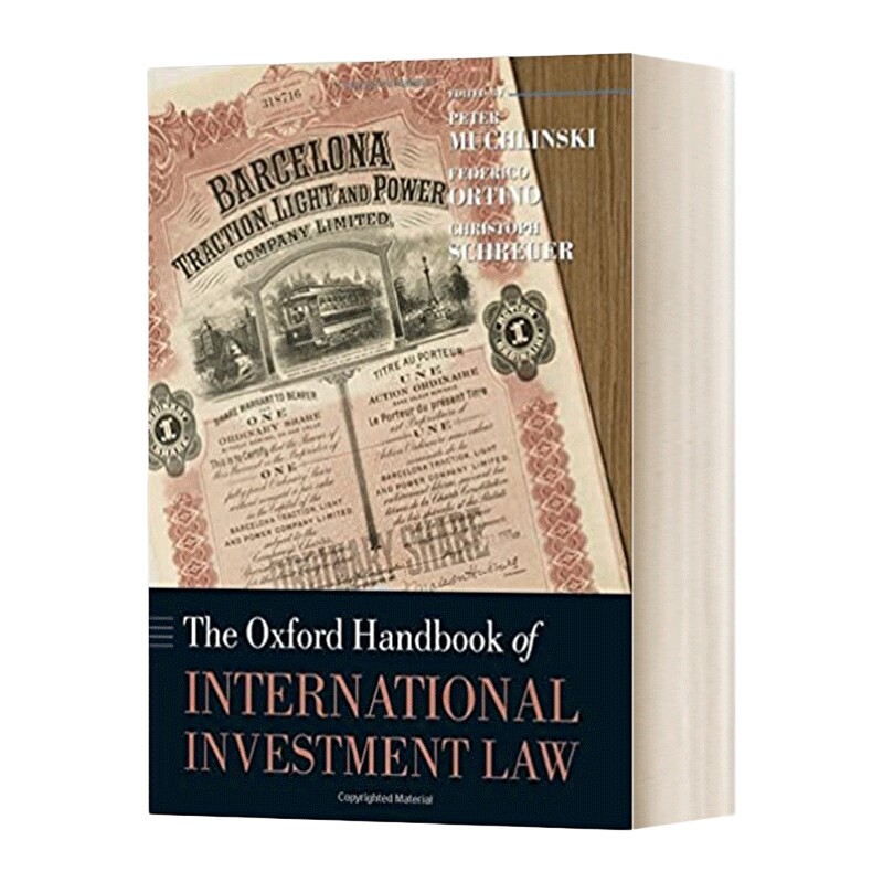 精装 英文原版 The Oxford Handbook of International Investment Law  牛津国际投资法手册 英文版 进口英语原版书籍