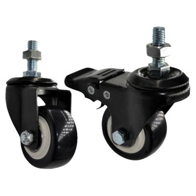 重型转椅带刹车脚轮螺丝万向轮