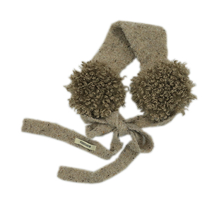 冬季新款绑带毛绒耳罩女加厚护耳防寒耳套户外骑行防风保暖耳捂子