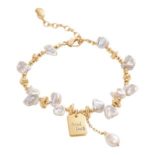 【王玉雯同款】Amber Lollipop淡水珍珠手链轻奢高级感情人节礼物