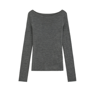 【合集】福利款 可机洗超细扬子100羊毛 岛精18针无缝多领打底-24