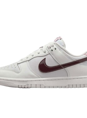 NIKE耐克女鞋春秋款运动鞋DUNK灰白粉低帮复古休闲板鞋IM6025-121