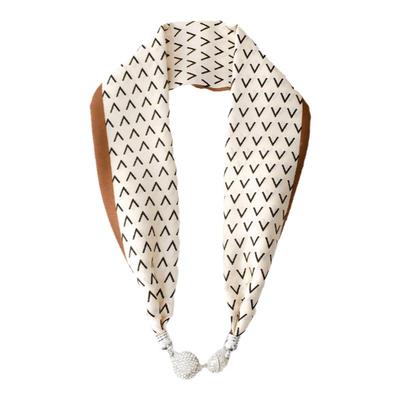 洋气钻石小丝巾春夏秋女优雅