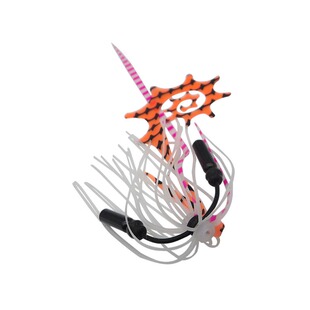 泰巴拉胶裙JIG炎月夜光胡须佬响珠胶丝路亚饵配件黑鱼黄鱼鲈鱼