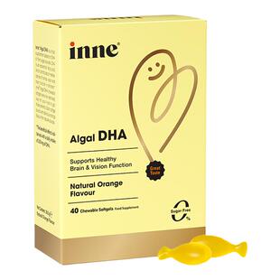 inne因你全脑dha藻油婴幼儿宝宝海藻油儿童专用非鱼肝油小金豆