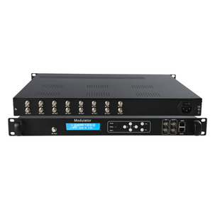 8路12路DVBS2 DVBC/DVB-T/DTMBT/SDBT转DVB-T数字IPTV网关码流机