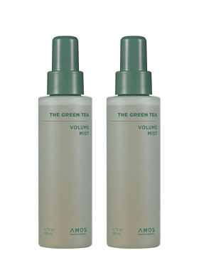 AMOS爱茉诗绿茶蓬松喷雾高颅顶免洗蓬蓬水韩国原装进口140ml*2瓶